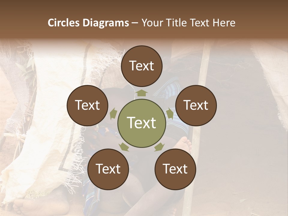 African Dirty Poverty PowerPoint Template