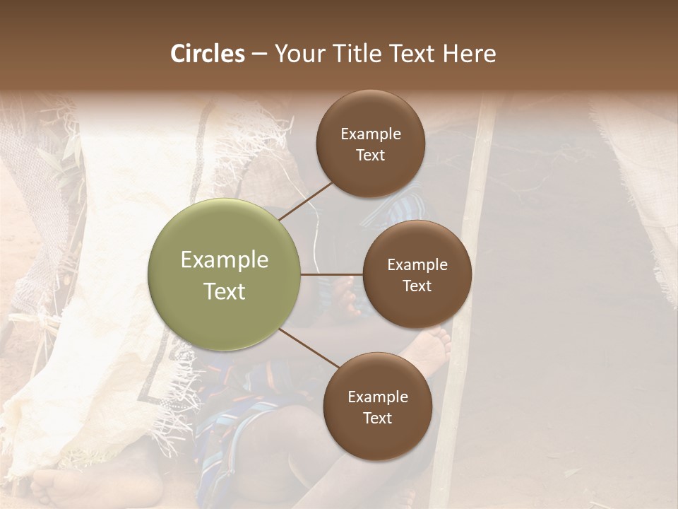 African Dirty Poverty PowerPoint Template