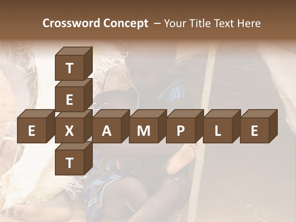 African Dirty Poverty PowerPoint Template