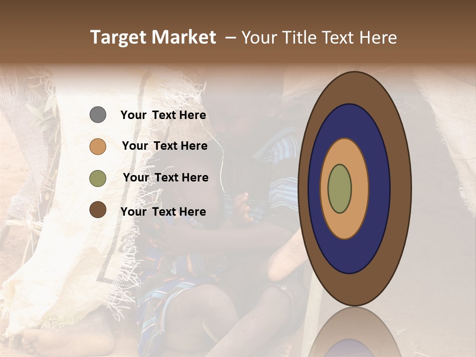 African Dirty Poverty PowerPoint Template
