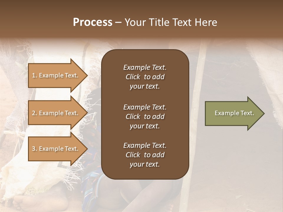 African Dirty Poverty PowerPoint Template