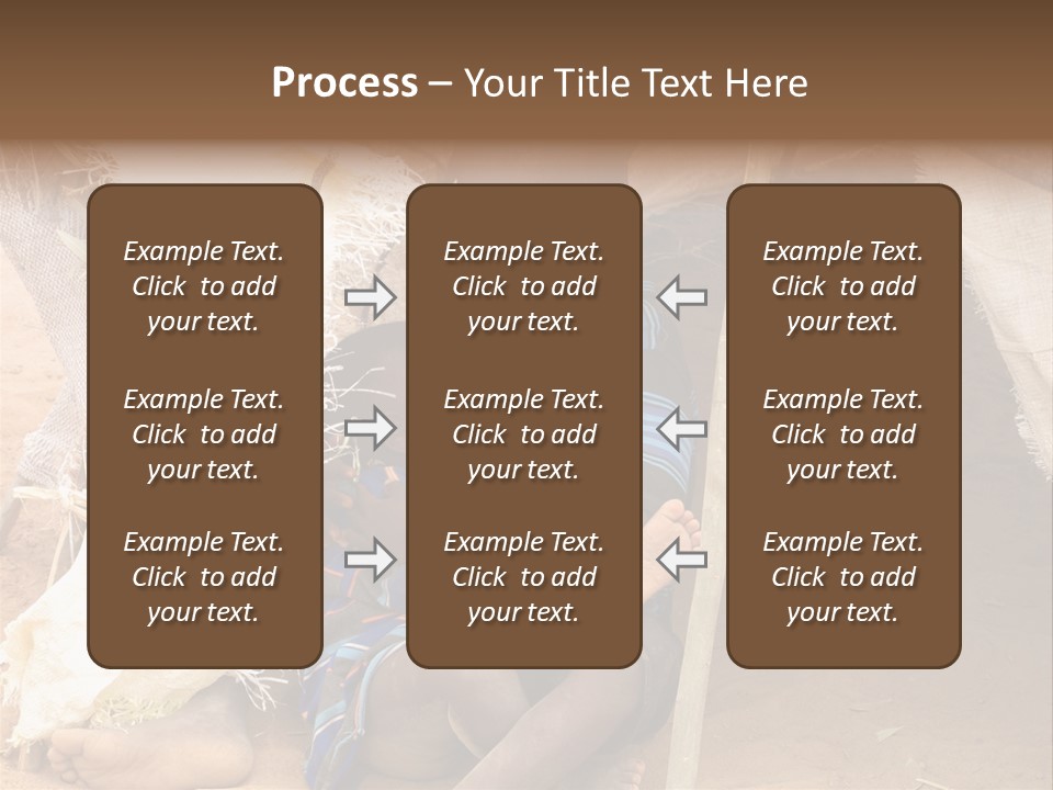 African Dirty Poverty PowerPoint Template