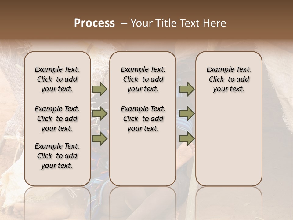 African Dirty Poverty PowerPoint Template