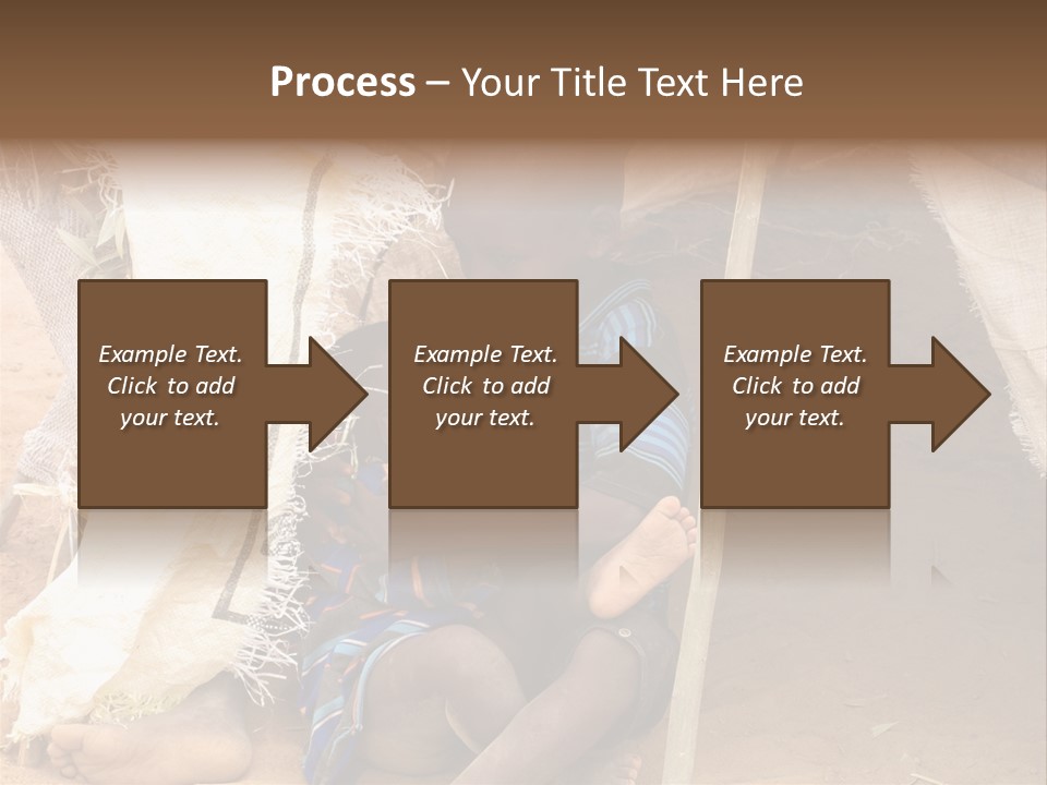 African Dirty Poverty PowerPoint Template