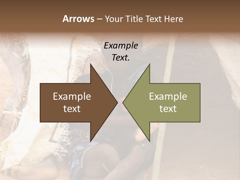 African Dirty Poverty PowerPoint Template