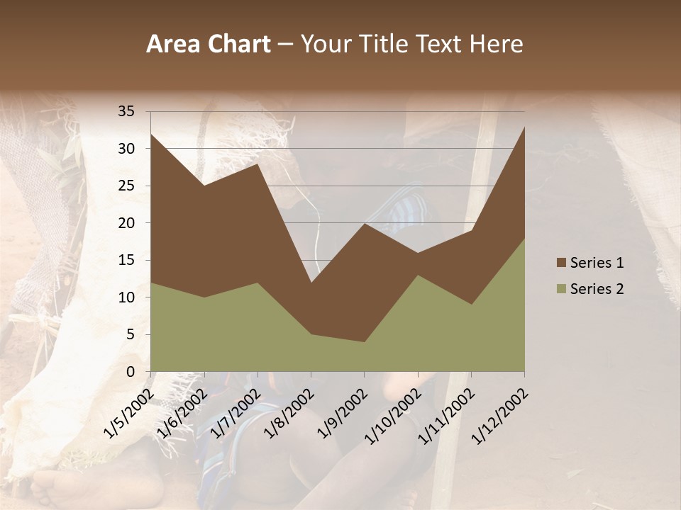 African Dirty Poverty PowerPoint Template