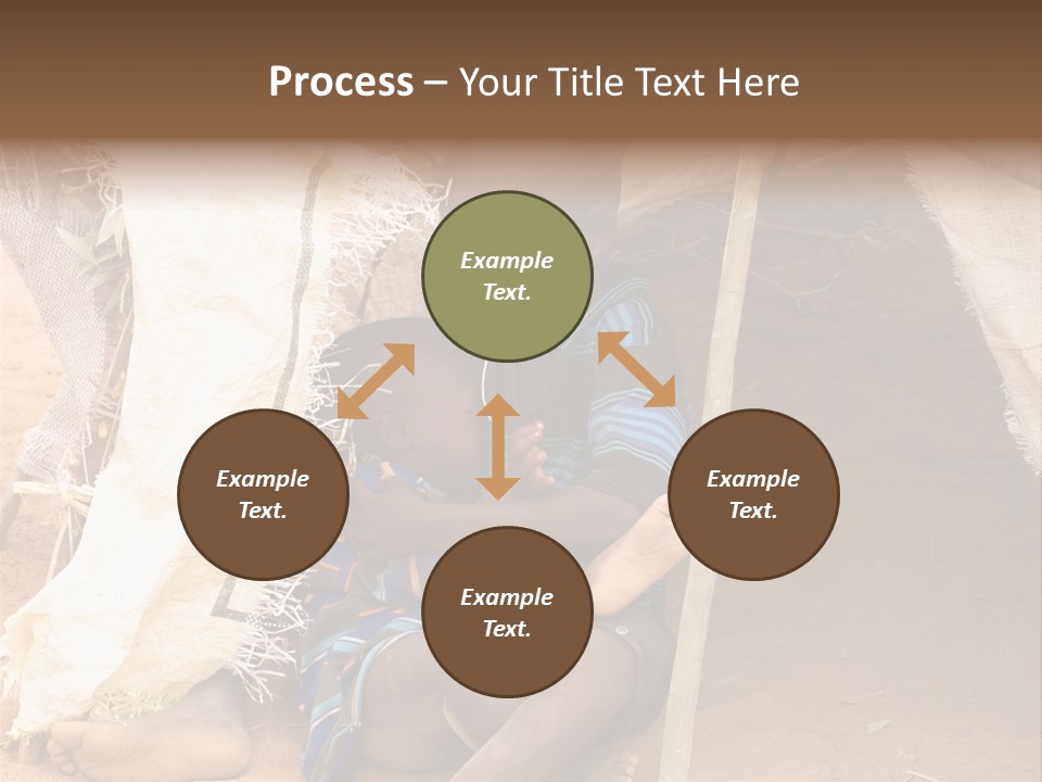African Dirty Poverty PowerPoint Template