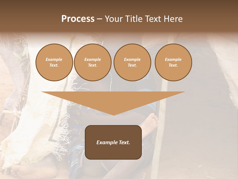 African Dirty Poverty PowerPoint Template