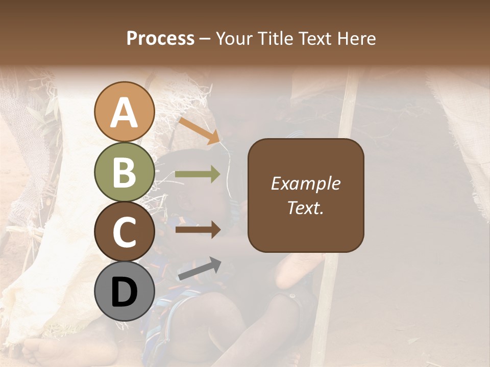 African Dirty Poverty PowerPoint Template