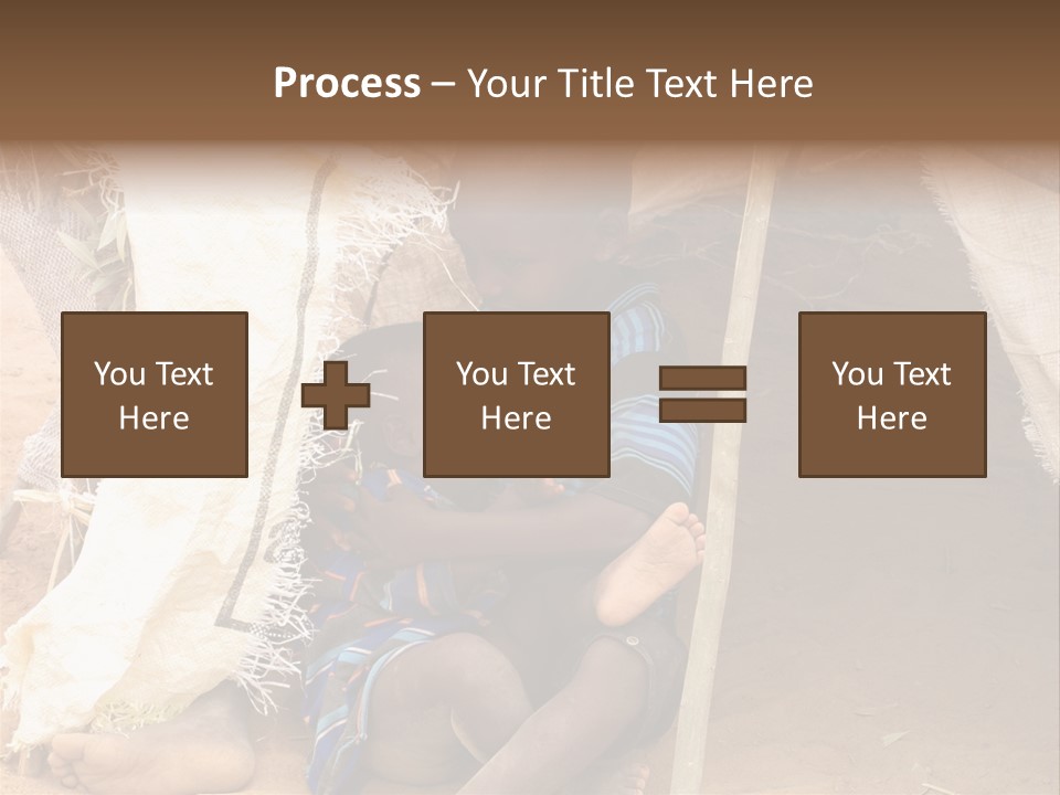 African Dirty Poverty PowerPoint Template