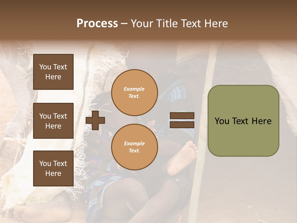 African Dirty Poverty PowerPoint Template