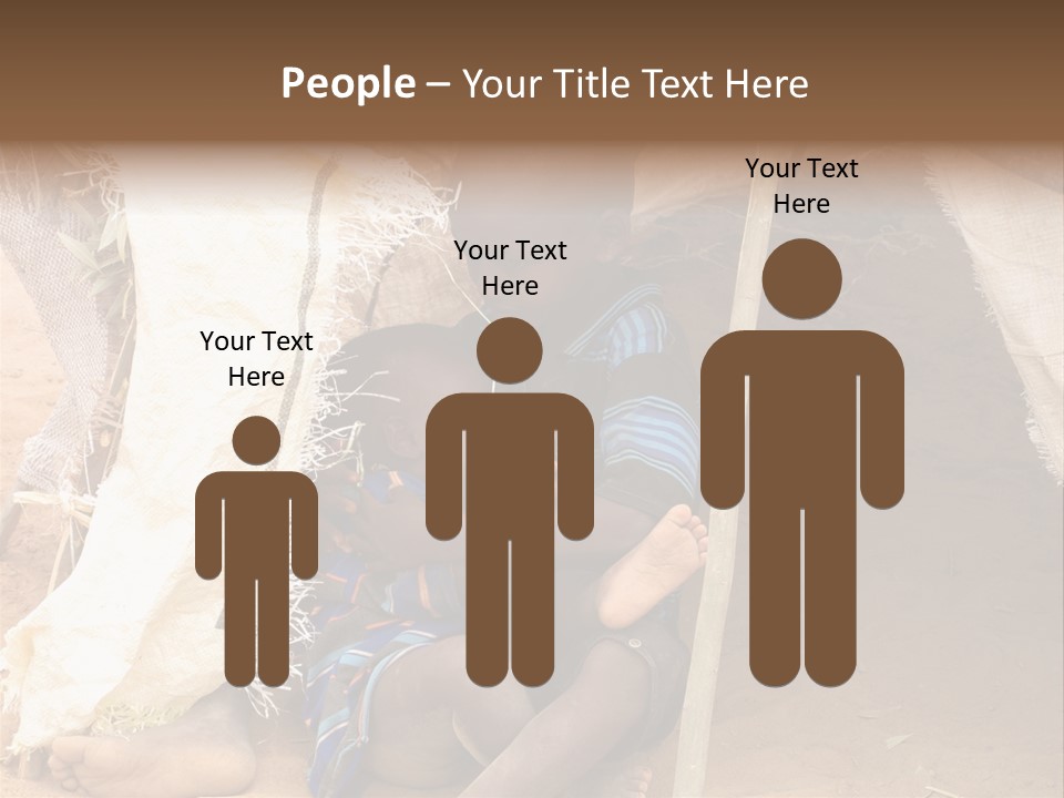 African Dirty Poverty PowerPoint Template