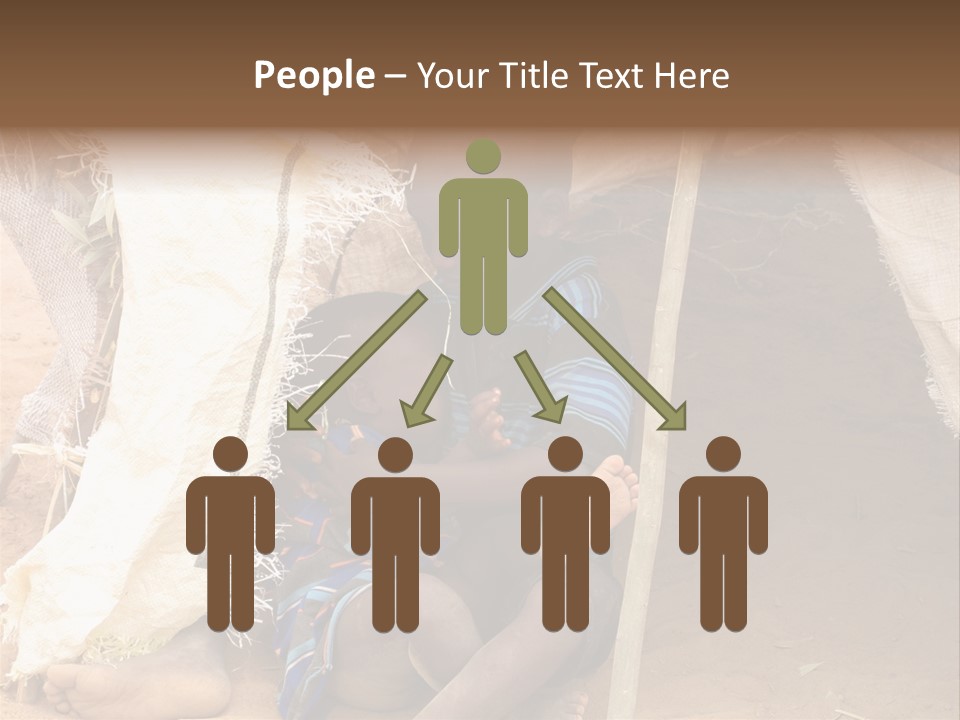 African Dirty Poverty PowerPoint Template
