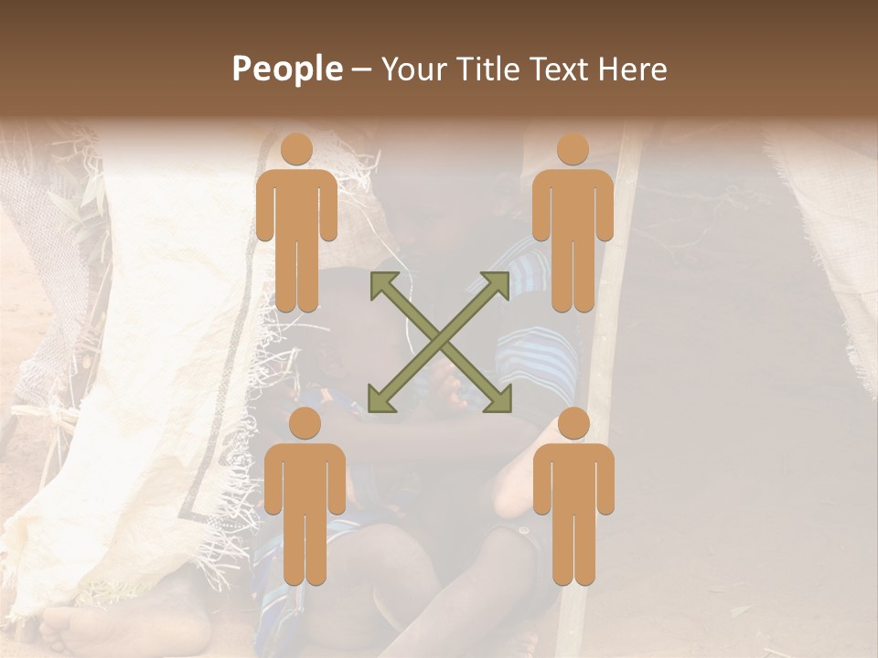 African Dirty Poverty PowerPoint Template