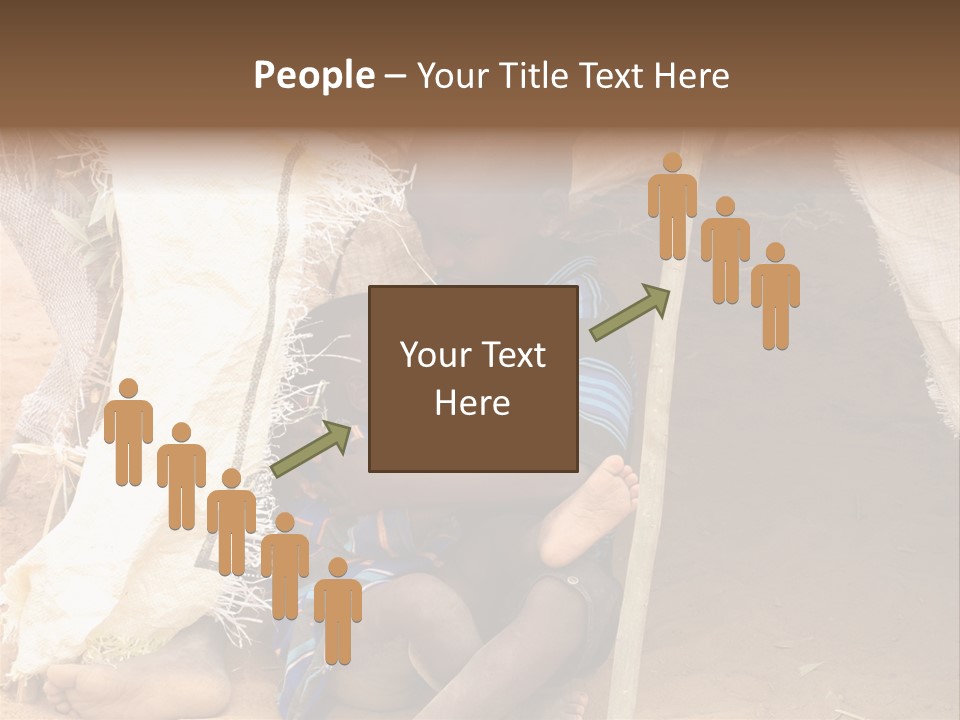 African Dirty Poverty PowerPoint Template