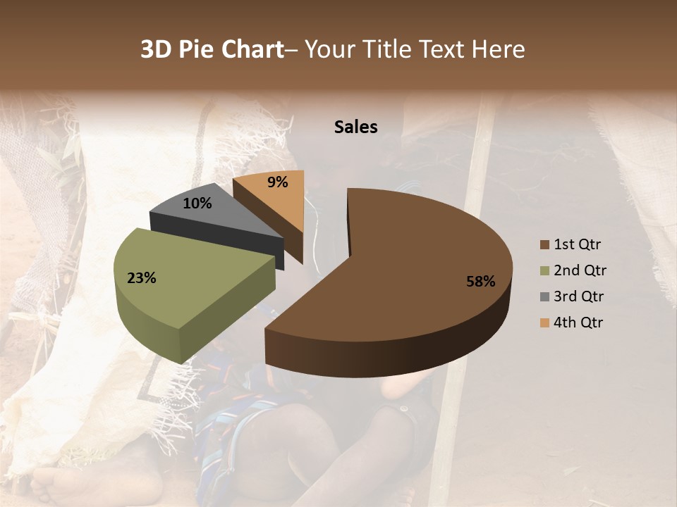 African Dirty Poverty PowerPoint Template