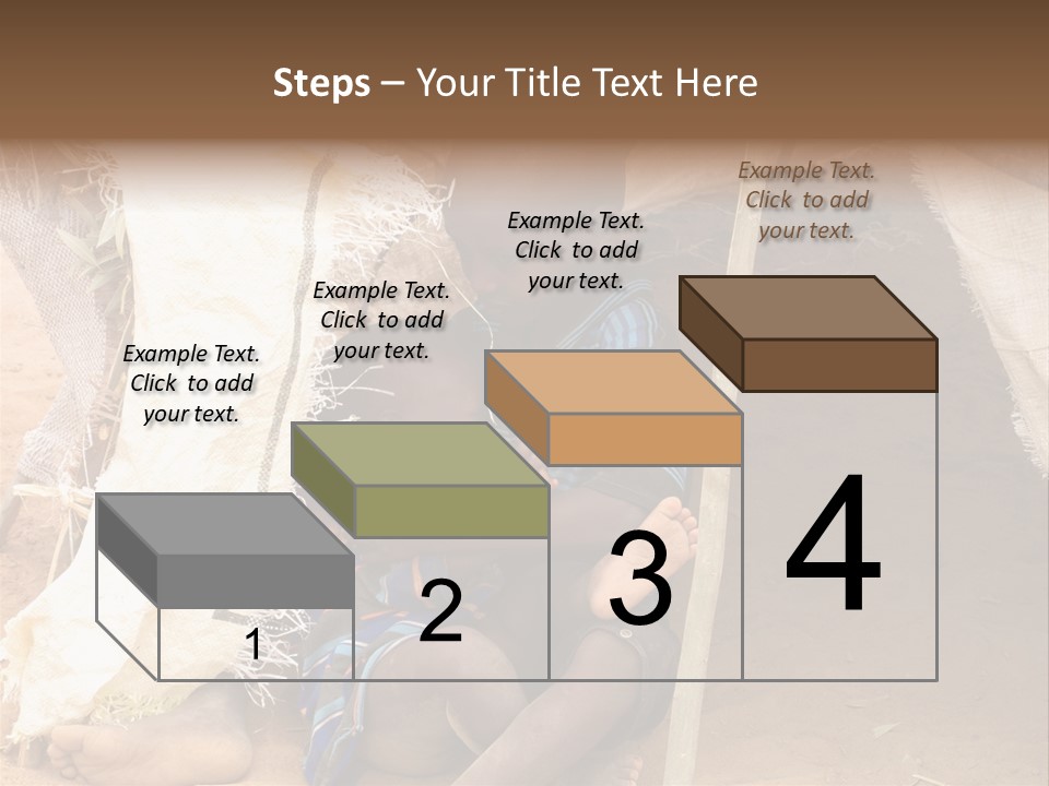 African Dirty Poverty PowerPoint Template