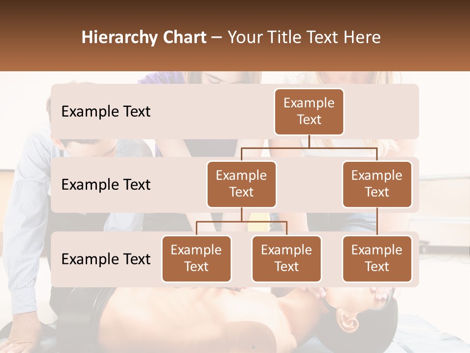 Chest Compression Teenagers Children PowerPoint Template