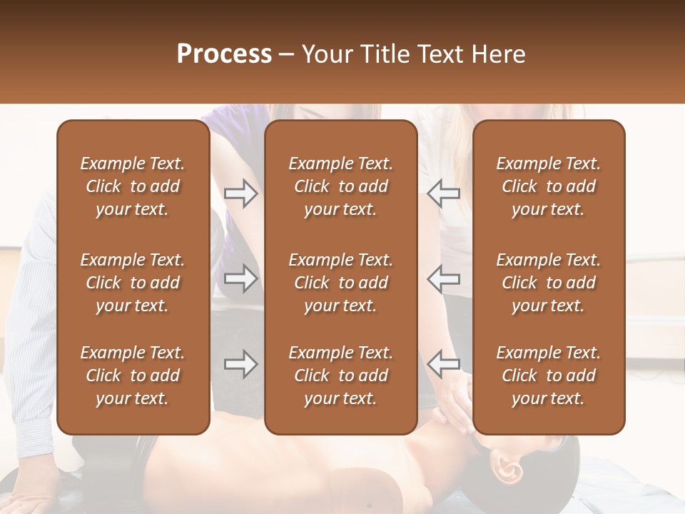 Chest Compression Teenagers Children PowerPoint Template