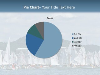 Ocean Sport Boat PowerPoint Template