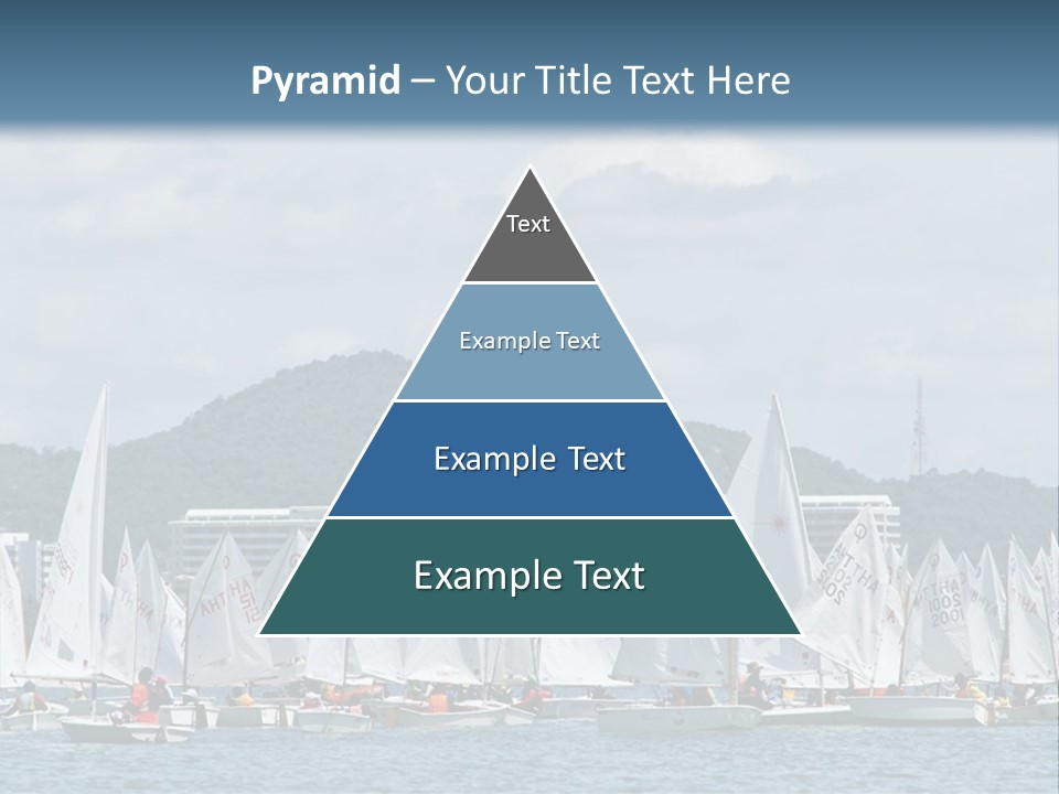 Ocean Sport Boat PowerPoint Template