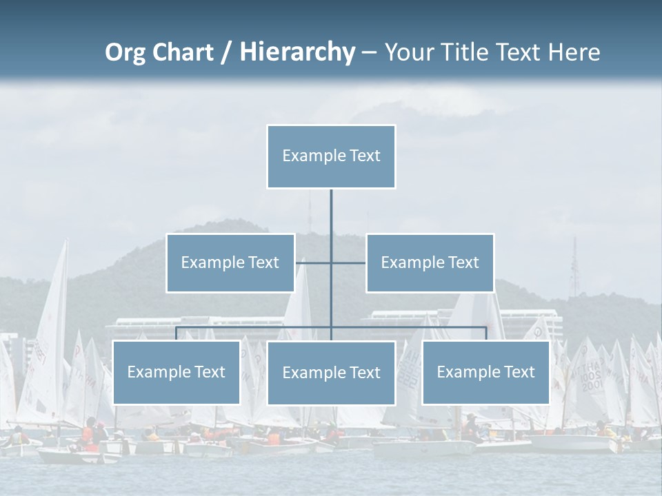 Ocean Sport Boat PowerPoint Template