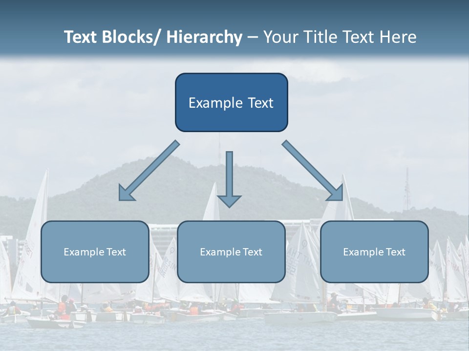 Ocean Sport Boat PowerPoint Template