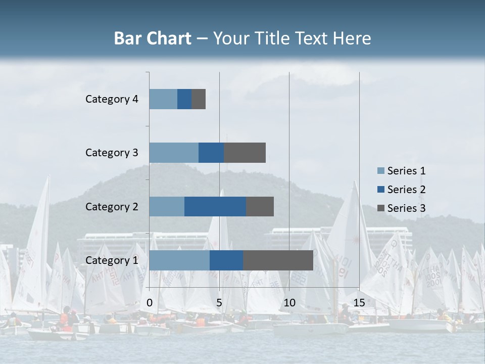 Ocean Sport Boat PowerPoint Template
