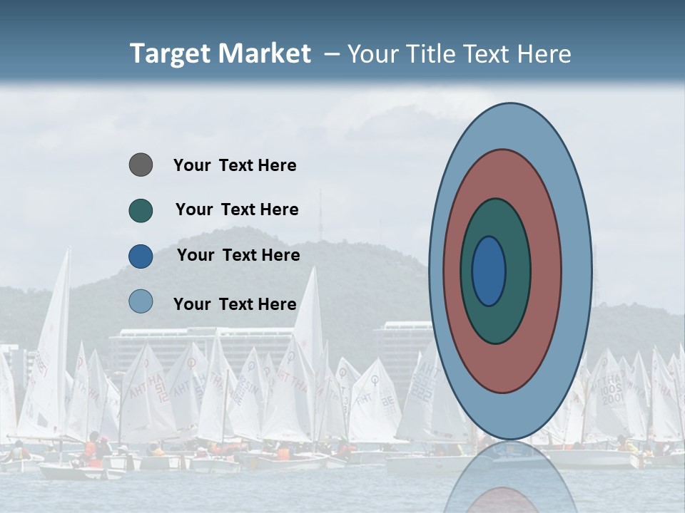 Ocean Sport Boat PowerPoint Template