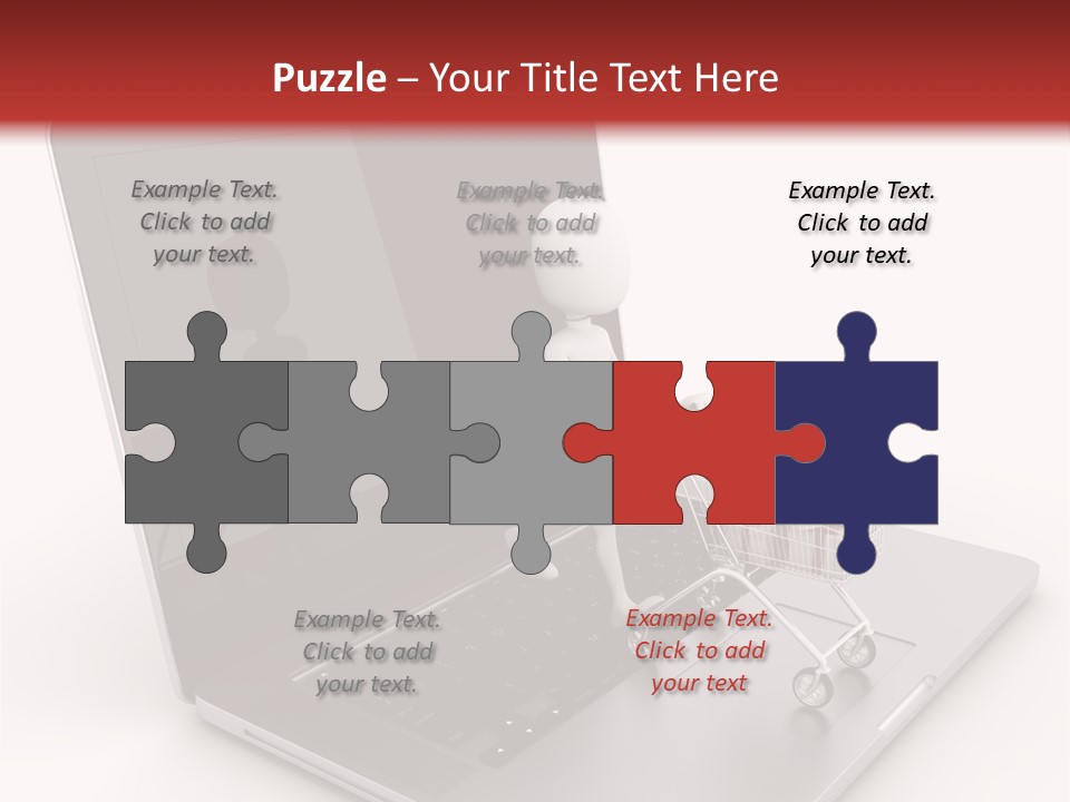 Digital Commerce Isolated PowerPoint Template