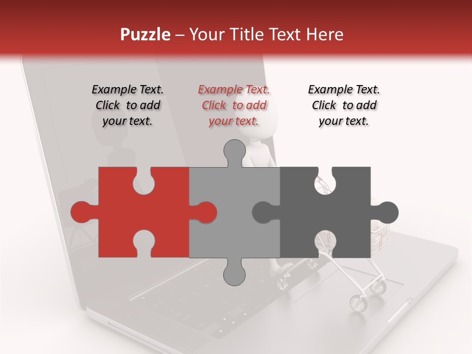 Digital Commerce Isolated PowerPoint Template