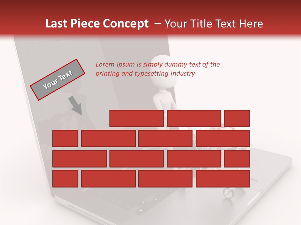 Digital Commerce Isolated PowerPoint Template