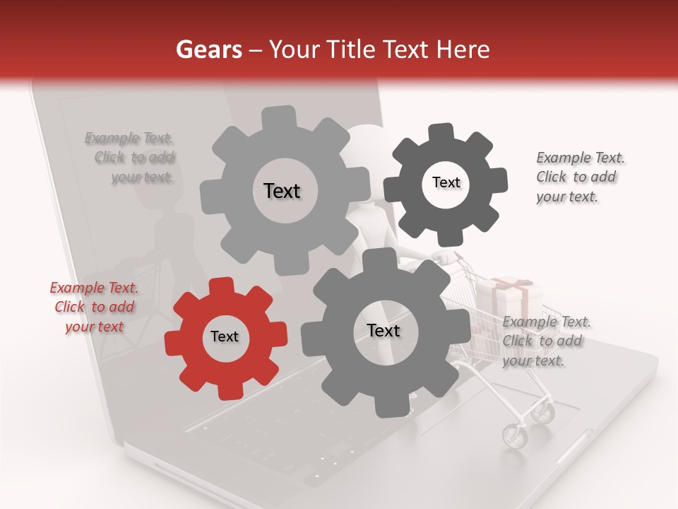 Digital Commerce Isolated PowerPoint Template