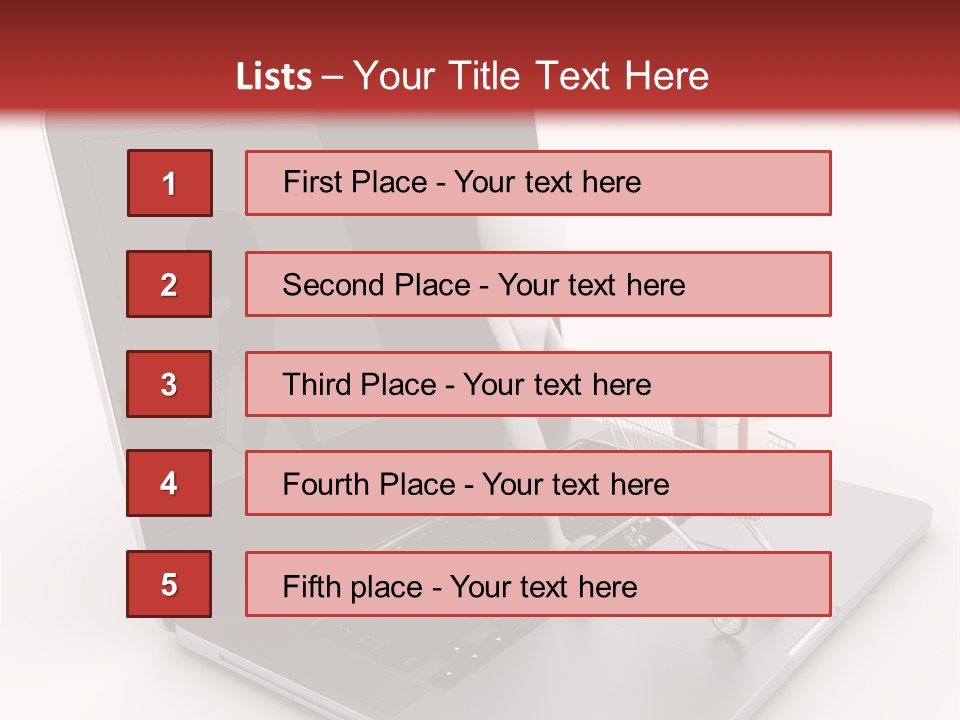 Digital Commerce Isolated PowerPoint Template