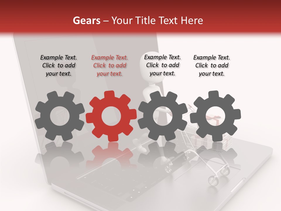 Digital Commerce Isolated PowerPoint Template