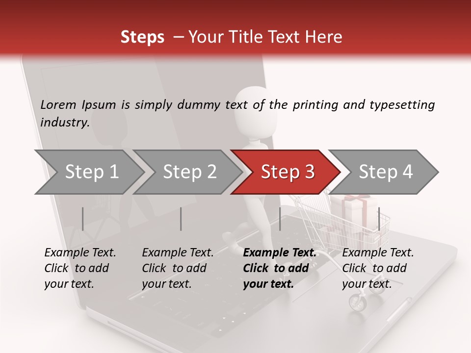 Digital Commerce Isolated PowerPoint Template