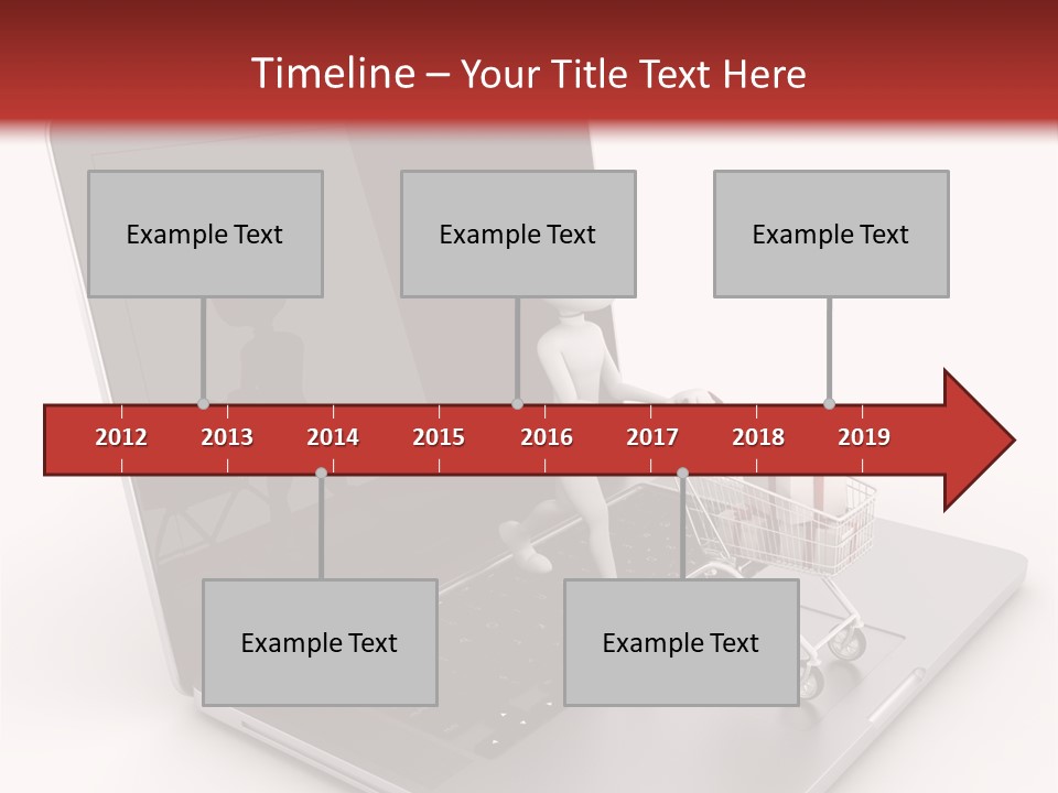 Digital Commerce Isolated PowerPoint Template