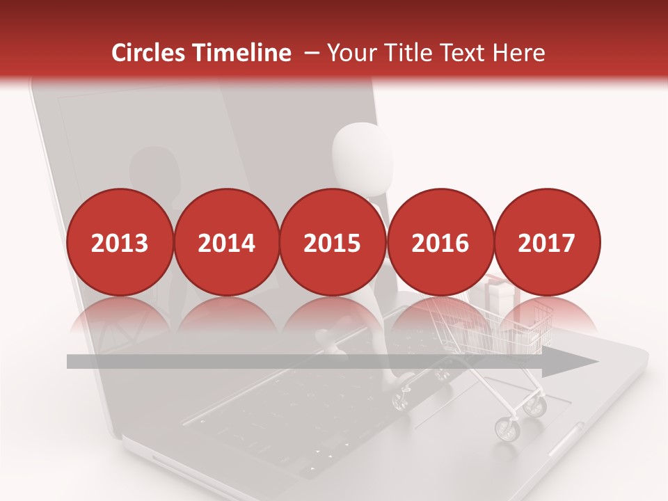 Digital Commerce Isolated PowerPoint Template