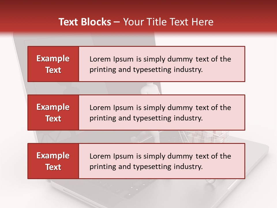 Digital Commerce Isolated PowerPoint Template