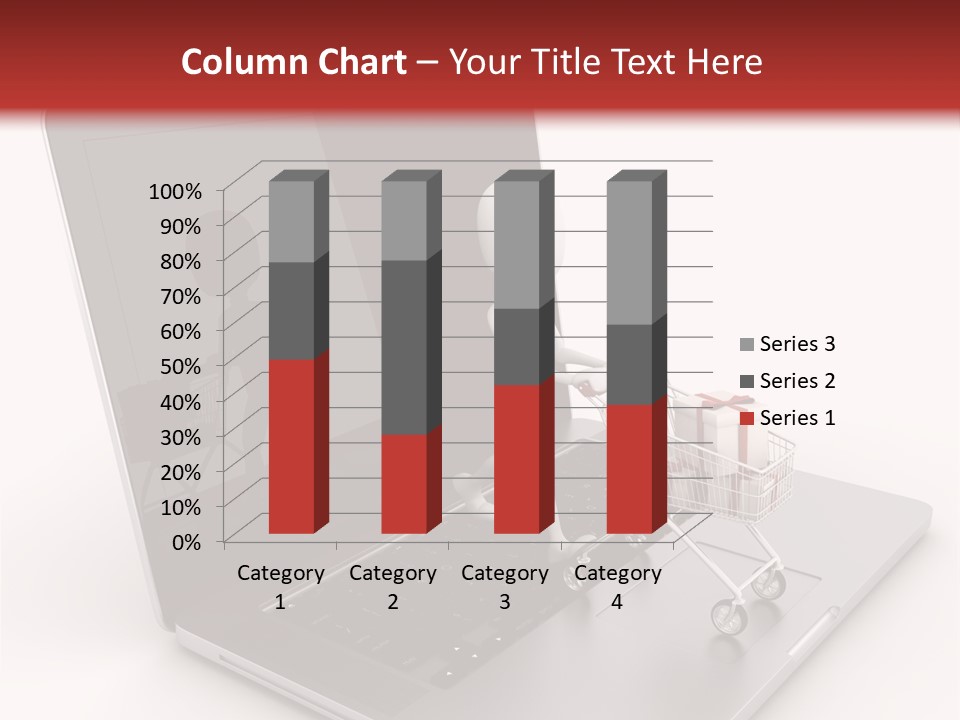 Digital Commerce Isolated PowerPoint Template
