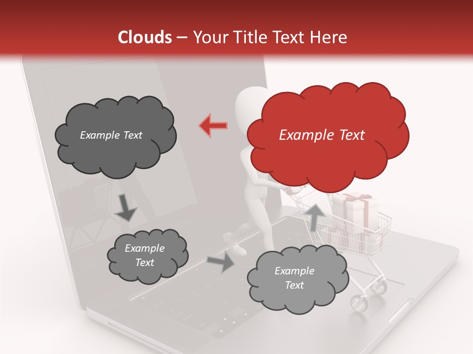 Digital Commerce Isolated PowerPoint Template