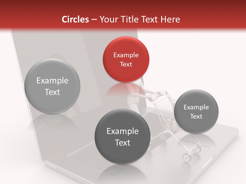 Digital Commerce Isolated PowerPoint Template
