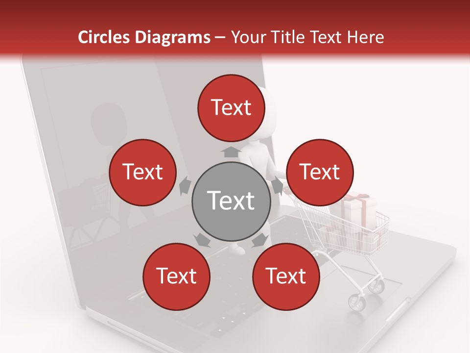 Digital Commerce Isolated PowerPoint Template