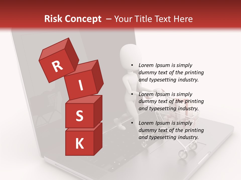 Digital Commerce Isolated PowerPoint Template