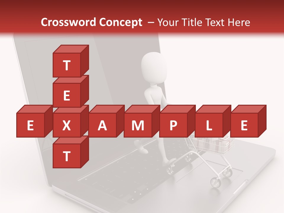 Digital Commerce Isolated PowerPoint Template