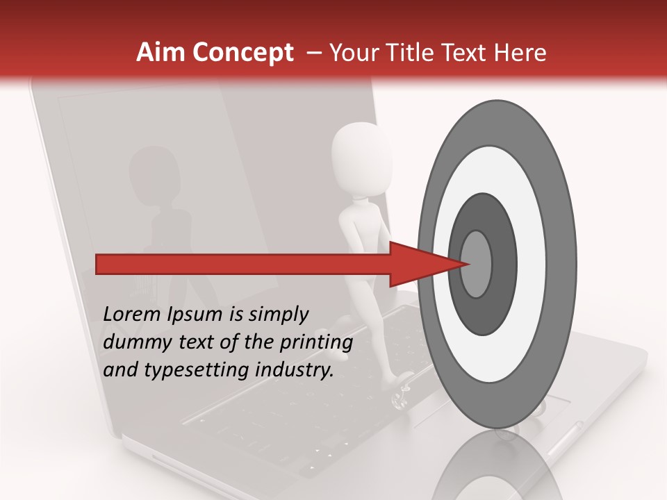 Digital Commerce Isolated PowerPoint Template