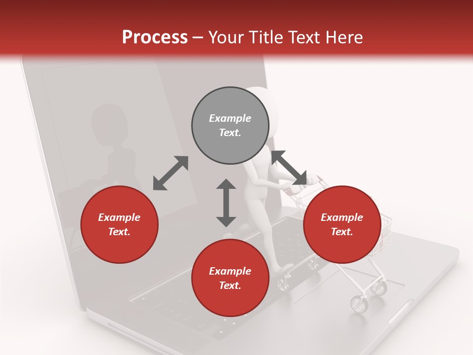 Digital Commerce Isolated PowerPoint Template