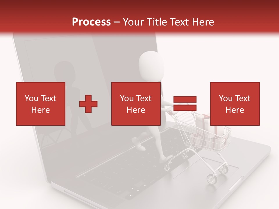 Digital Commerce Isolated PowerPoint Template