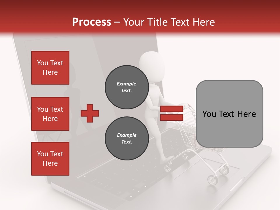 Digital Commerce Isolated PowerPoint Template