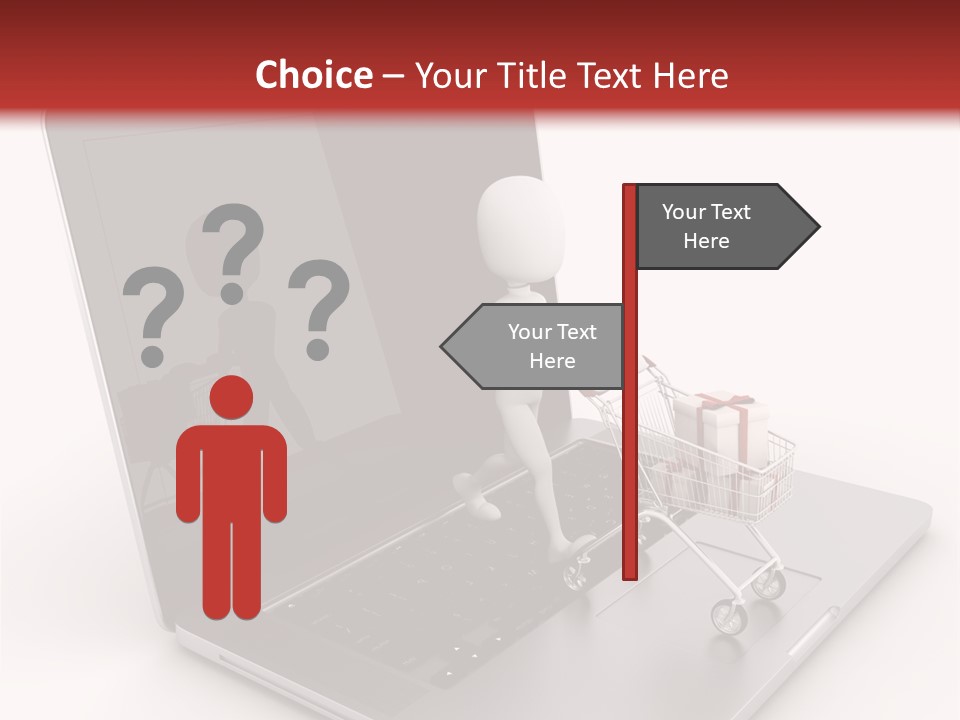 Digital Commerce Isolated PowerPoint Template